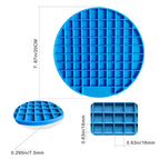 1pc blue round